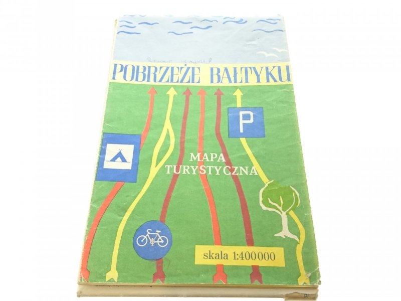 POBRZEŻE BAŁTYKU. MAPA TURYSTYCZNA (1986)