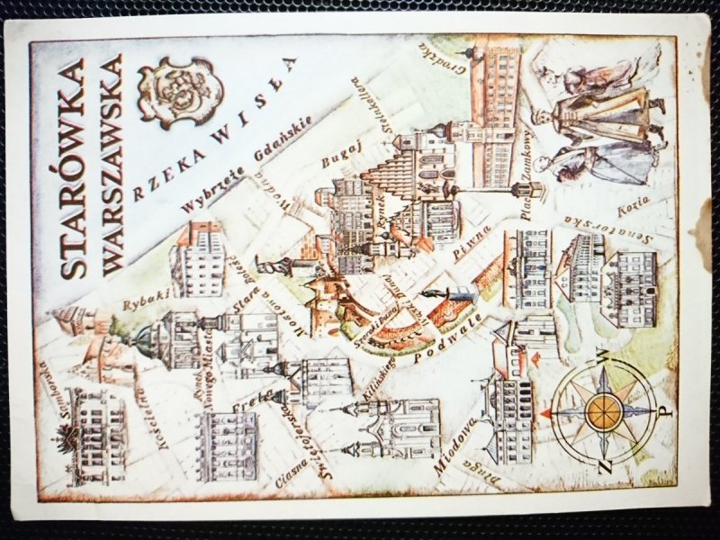 STARÓWKA WARSZAWSKA PROJ. GRAF. M. SIEROCIŃSKA