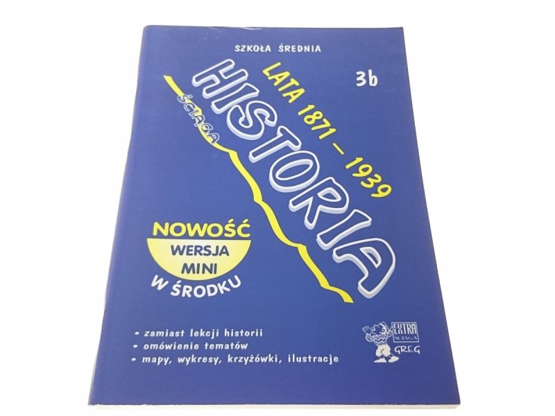HISTORIA ŚCIĄGA 3b LATA 1871-1939 - Czerwiński