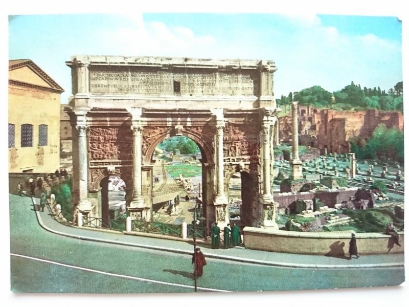 ROMA. ARCO DI SETTIMIO SEVERO