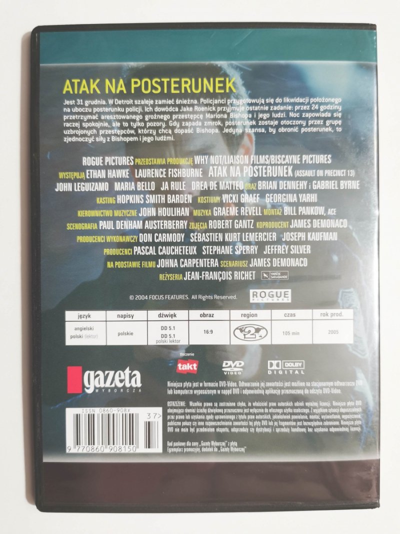 DVD. ATAK NA POSTERUNEK