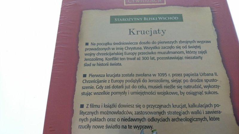 STAROŻYTNY BLISKI WSCHÓD. KRUCJATY DVD