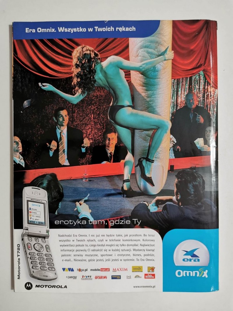 PLAYBOY NR 1 (122) STYCZEŃ 2003 KRISTY SWANSON