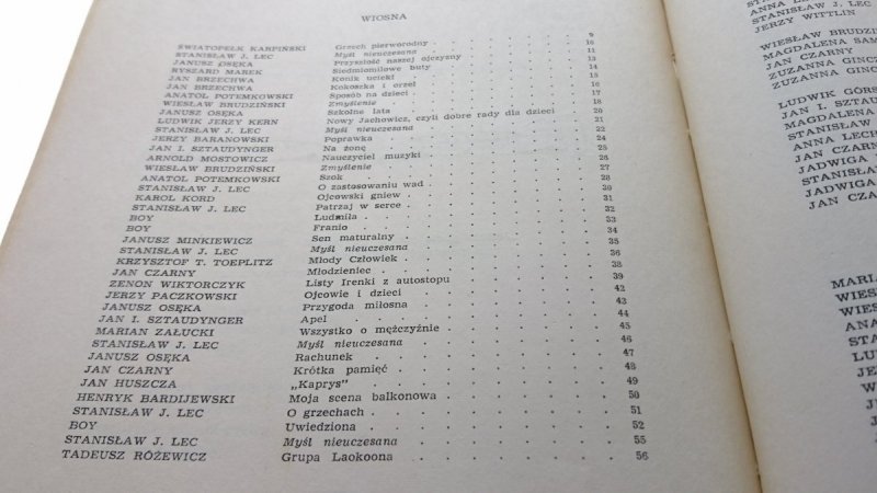 PRZEDSTAWIAMY HUMOR POLSKI. PORY ROKU 1971