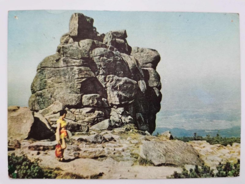 KARKONOSZE. GRUPA SKALNA ZWANA SŁONECZNIK FOT. STELMACH