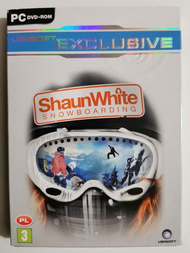 PC DVD-ROM SHAUNWHITE SNOWBOARDING