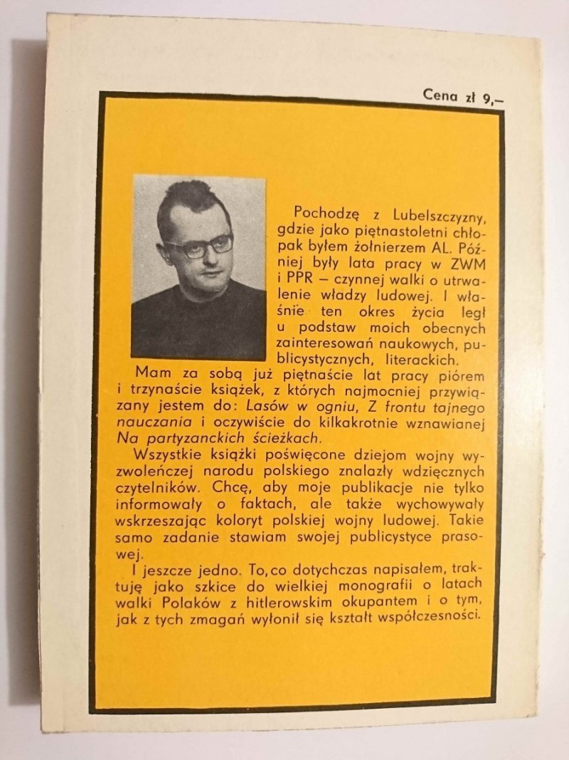 NA PARTYZANCKICH ŚCIEŻKACH - Wojciech Sulewski 1968