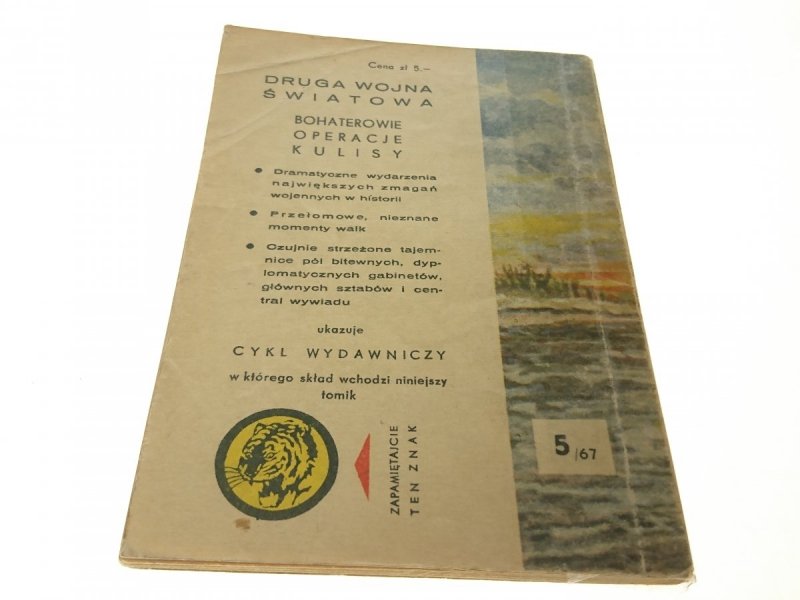 ŻÓŁTY TYGRYS: PIERWSI NAD ŁABĄ Medard Krzycki 1967