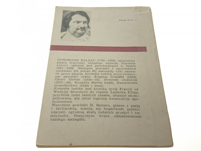 BAL W SCEAUX - Honoriusz Balzac 1968