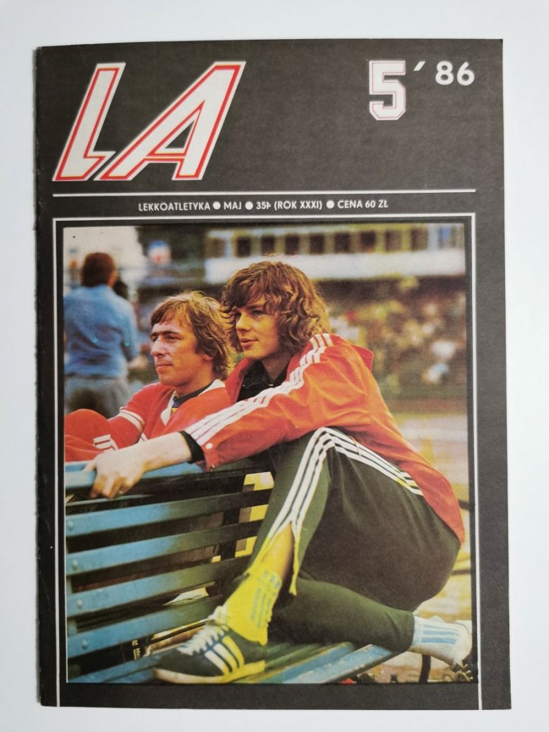 LEKKOATLETYKA NR 5'86 MAJ 354 ROK (XXXI)