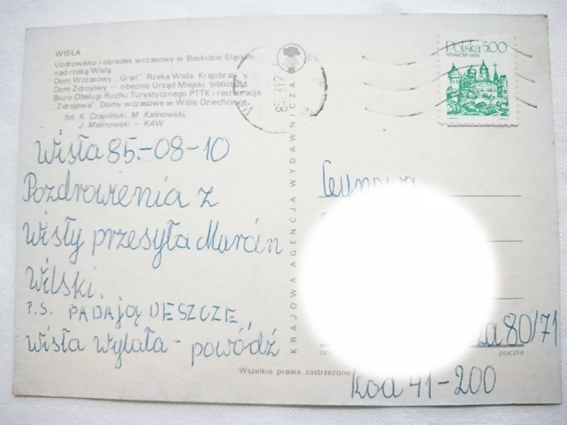 WISŁA. UZDROWISKO I OŚRODEK WCZASOWY I INNE FOT. CZAPLIŃSKI I INNI