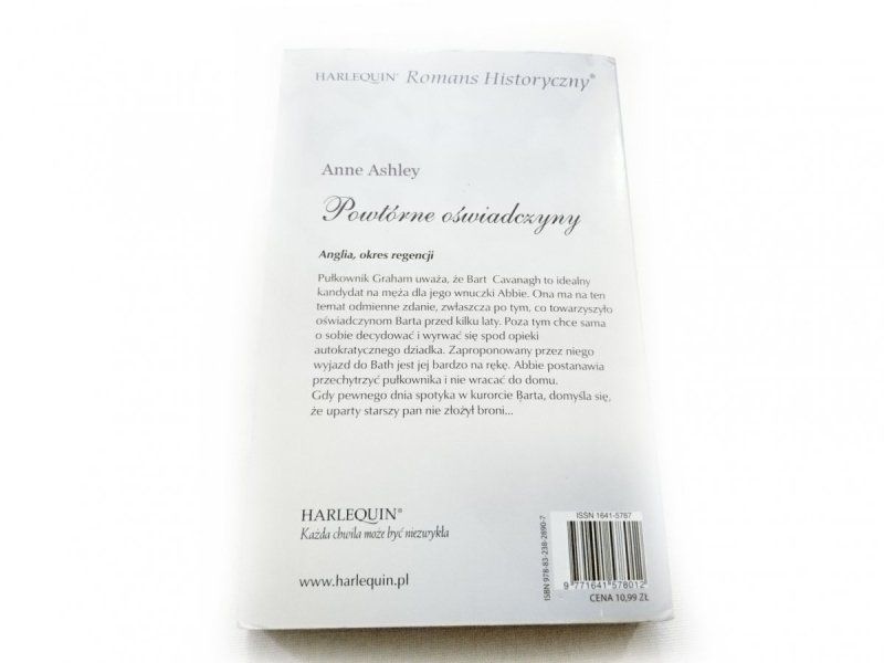 POWTÓRZONE OŚWIADCZYNY - Anne Ashley 2007