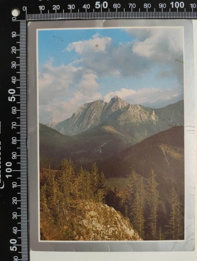 TATRY. GIEWONT Z JAWORZYNKI MIĘTUSIEJ