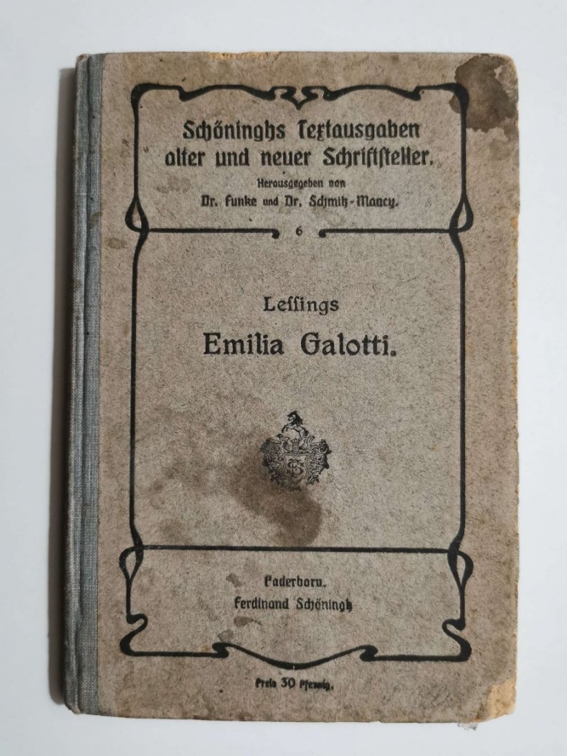 EMILIA GALOTTI - Gotthold Ephraim Lessing 