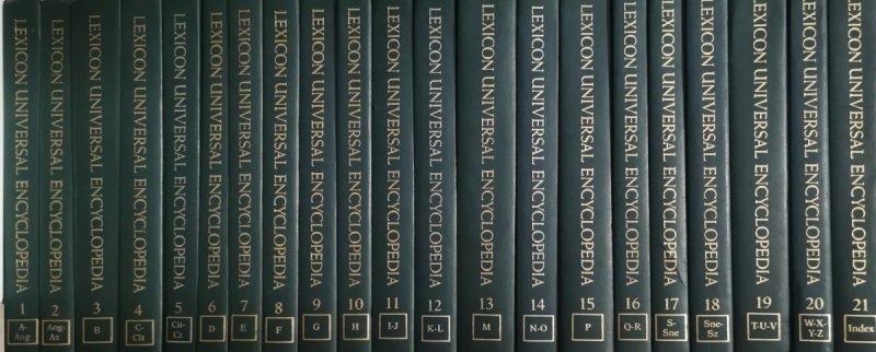 LEXICON UNIVERSAL ENCYCLOPEDIA 21 TOMÓW