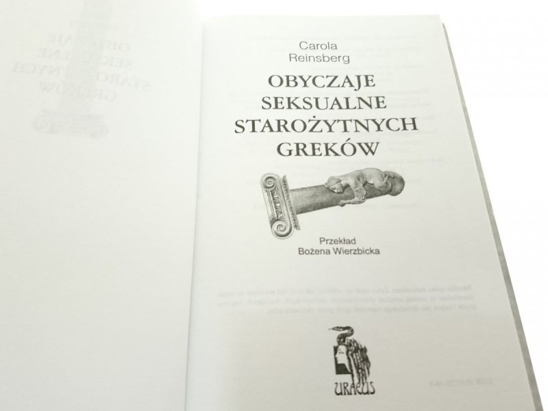 OBYCZAJE SEKSUALNE STAROŻYTNYCH GREKÓW - Reinsberg