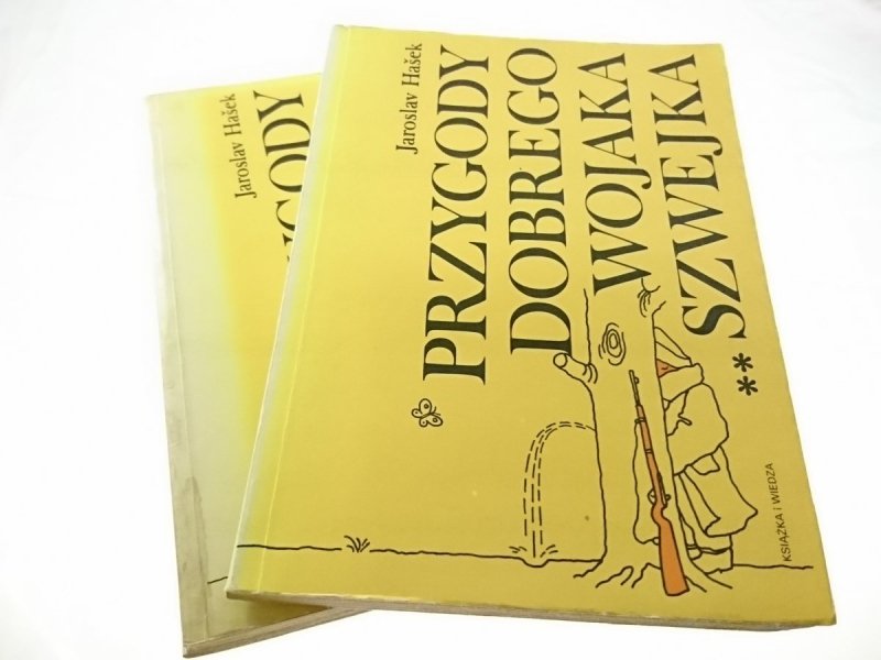 PRZYGODY DOBREGO WOJAKA SZWEJKA TOM I i II 1982