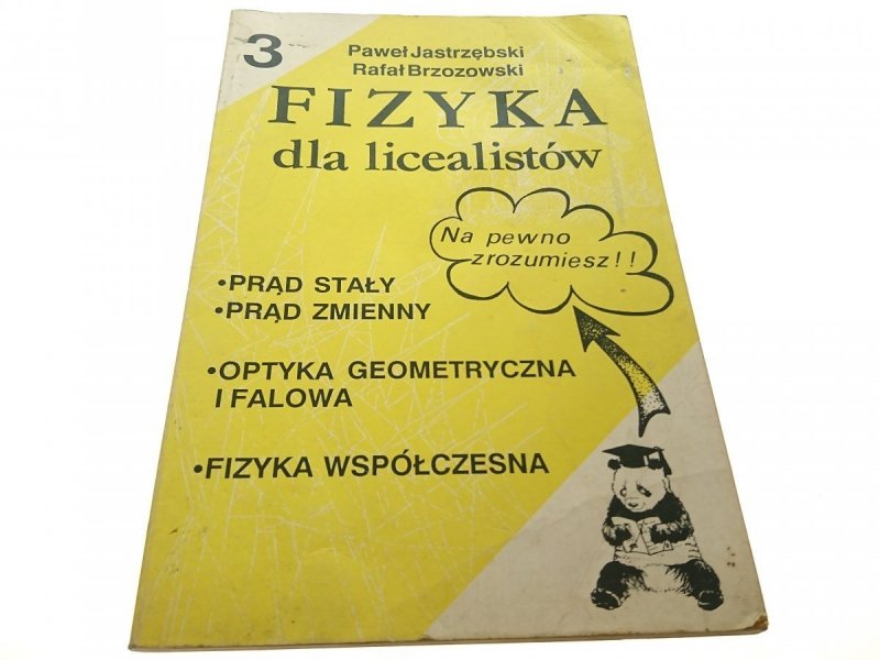 FIZYKA DLA LICEALISTÓW 3 - Paweł Jastrzębski