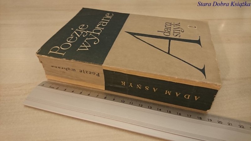 POEZJE WYBRANE - Adam Asnyk 1960