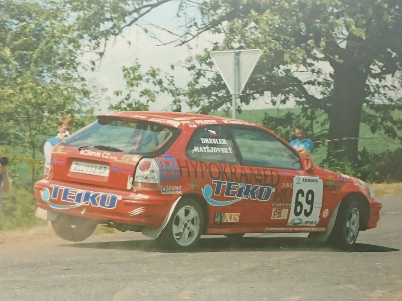 RAJD WRC 2005 ZDJĘCIE NUMER #021 HONDA CIVIC