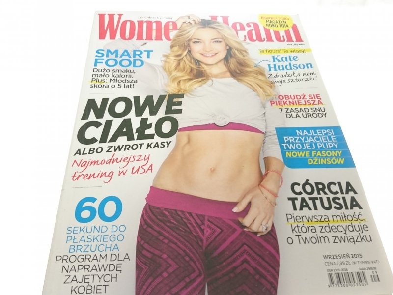 WOMEN'S HEALTH NR 9 16 2015 KATE HUDSON