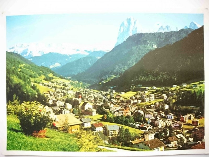 DOLOMITI. VAL GARDENA – ORTISEI M. 1236 VERSO IL GRUPPO