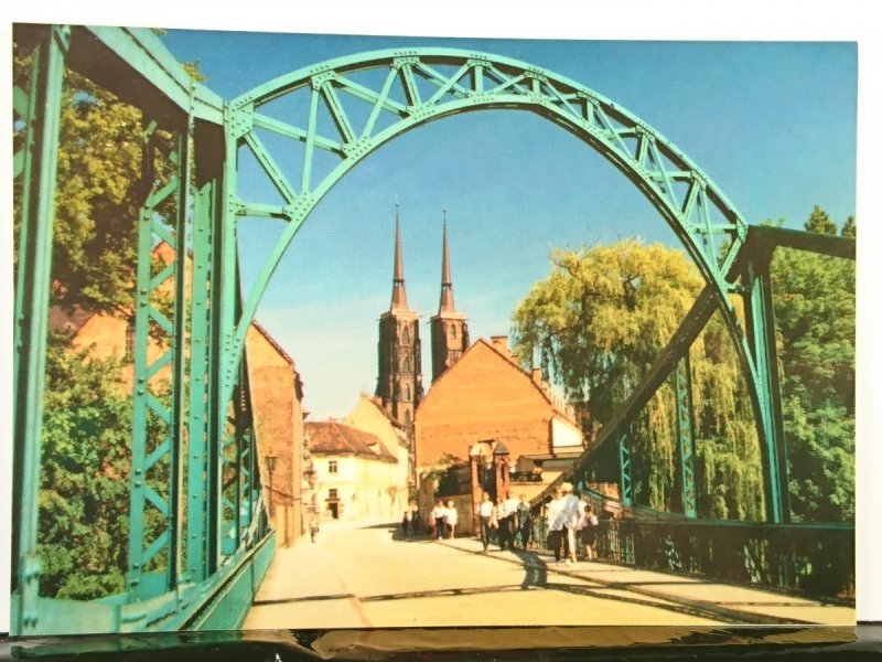WIDOK NA OSTRÓW. TUMSKI Z FIGURĄ ŚW. JADWIGI
