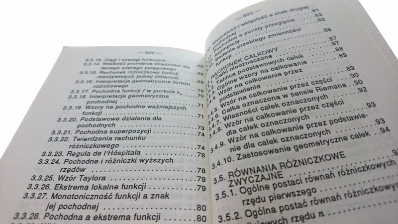 WZORY Z MATEMATYKI I FIZYKI DLA UCZNIÓW Wągrowska