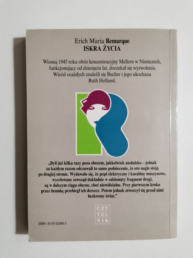 ISKRA ŻYCIA - Erich Maria Remarque 