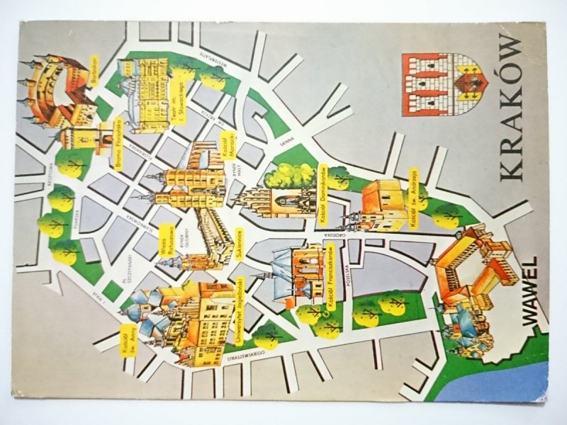 KRAKÓW. ZABYTKOWE ŚRÓDMIEŚCIE FOT. ZIELIŃSKI