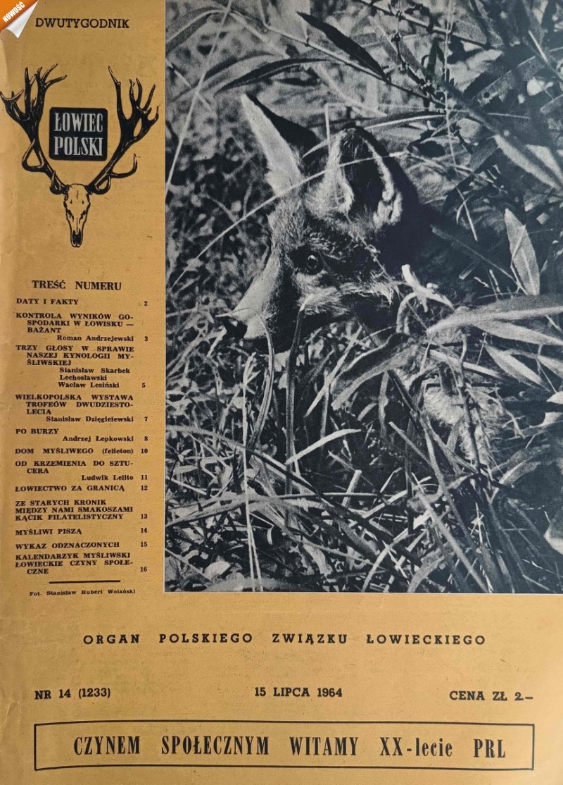 ŁOWIEC POLSKI NR 14/1964
