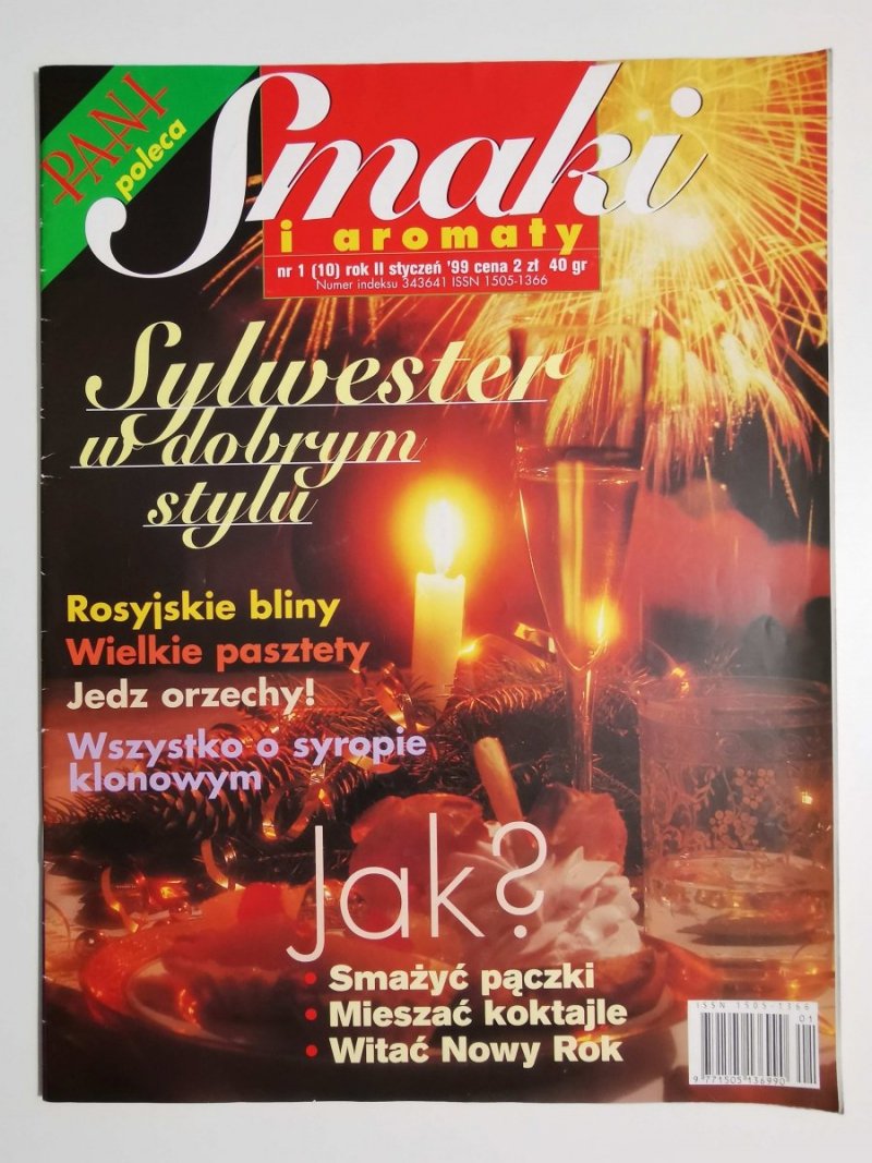 SMAKI I AROMATY NR 1 (10) ROK II STYCZEŃ '99 