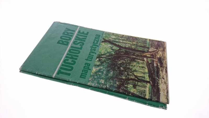 BORY TUCHOLSKIE. MAPA TURYSTYCZNA 1992