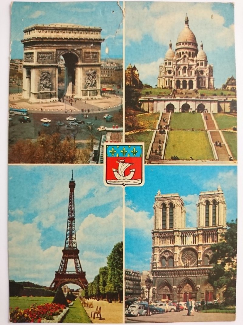 PARIS. TOUR EIFFEL, SACRE COEUR