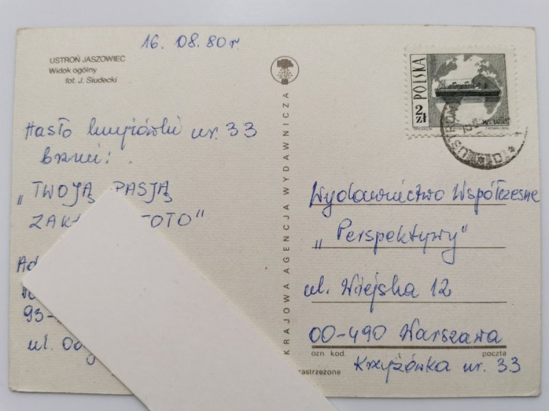 USTROŃ JASZOWIEC. WIDOK OGÓLNY FOT. SIUDECKI