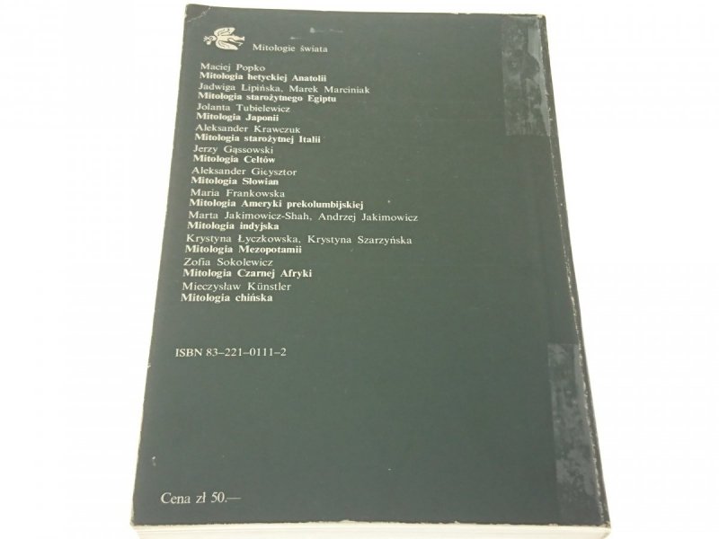MITOLOGIA STAROŻYTNEJ GRECJI - Pietrzykowski 1979