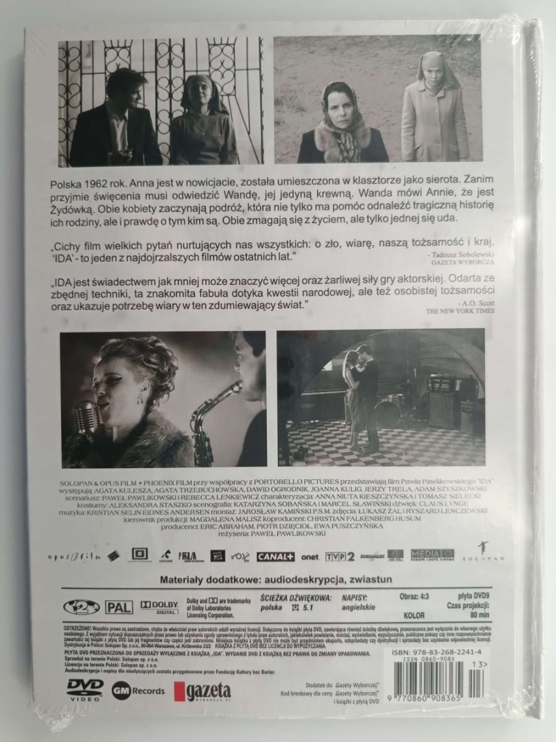 DVD. IDA - Paweł Pawlikowski