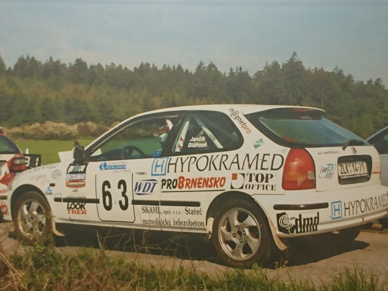 RAJD WRC 2005 ZDJĘCIE NUMER #111 HONDA CIVIC
