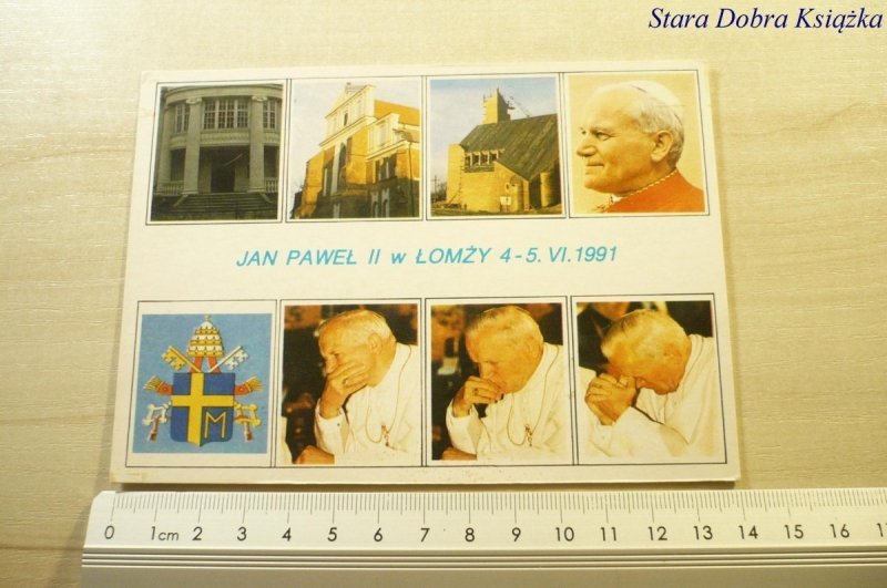 JAN PAWEŁ II W ŁOMŻY 4-5. VI. 1991