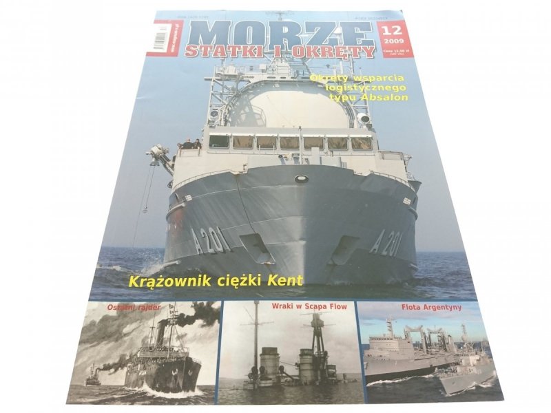 MORZE STATKI I OKRĘTY NR 12 2009 OKRĘTY WSPARCIA