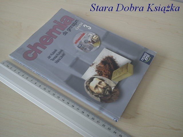 CHEMIA DLA GIMNAZJUM CZĘŚĆ 3 BEZ PŁYTY CD
