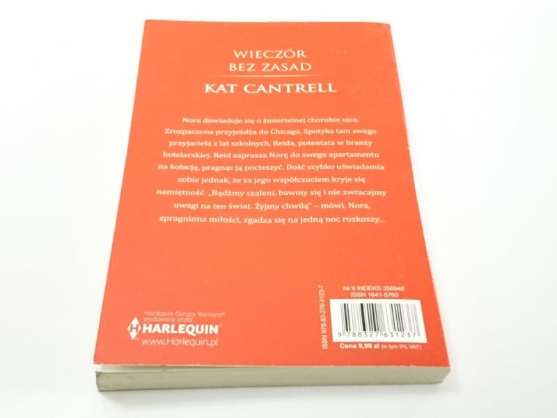 WIECZÓR BEZ ZASAD - Kat Cantrell 2017