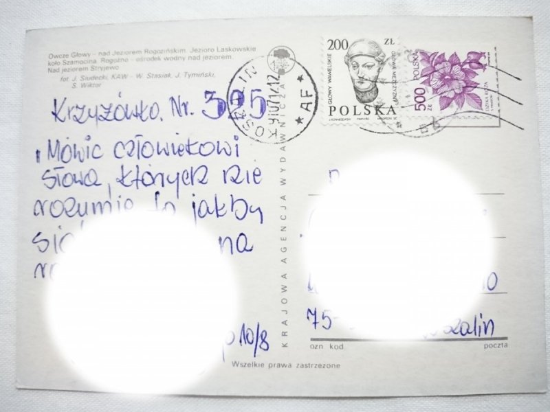 OWCZE GŁOWY - NAD JEZIOREM ROGOZIŃSKIM FOT. SIUDECKI I INNI