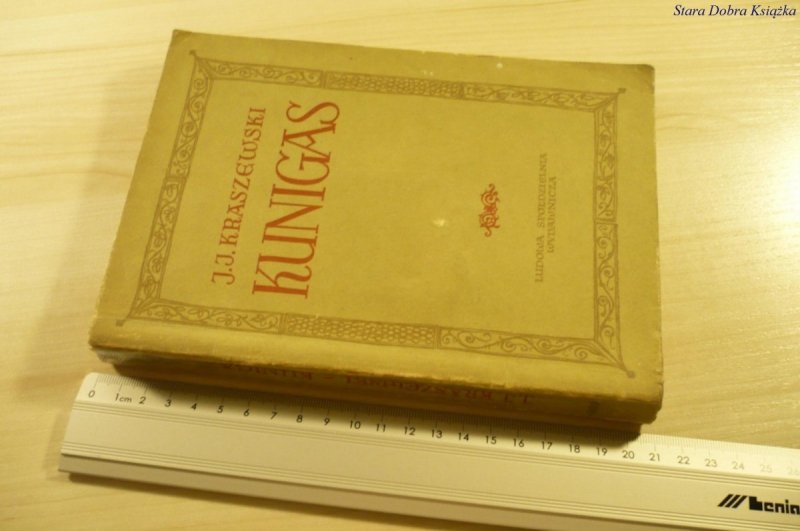 KUNIGAS - Józef Ignacy Kraszewski (1956)