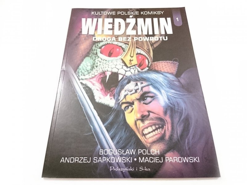 KULTOWE POLSKIE KOMIKSY TOM 1 WIEDŹMIN DROGA BEZ POWROTU