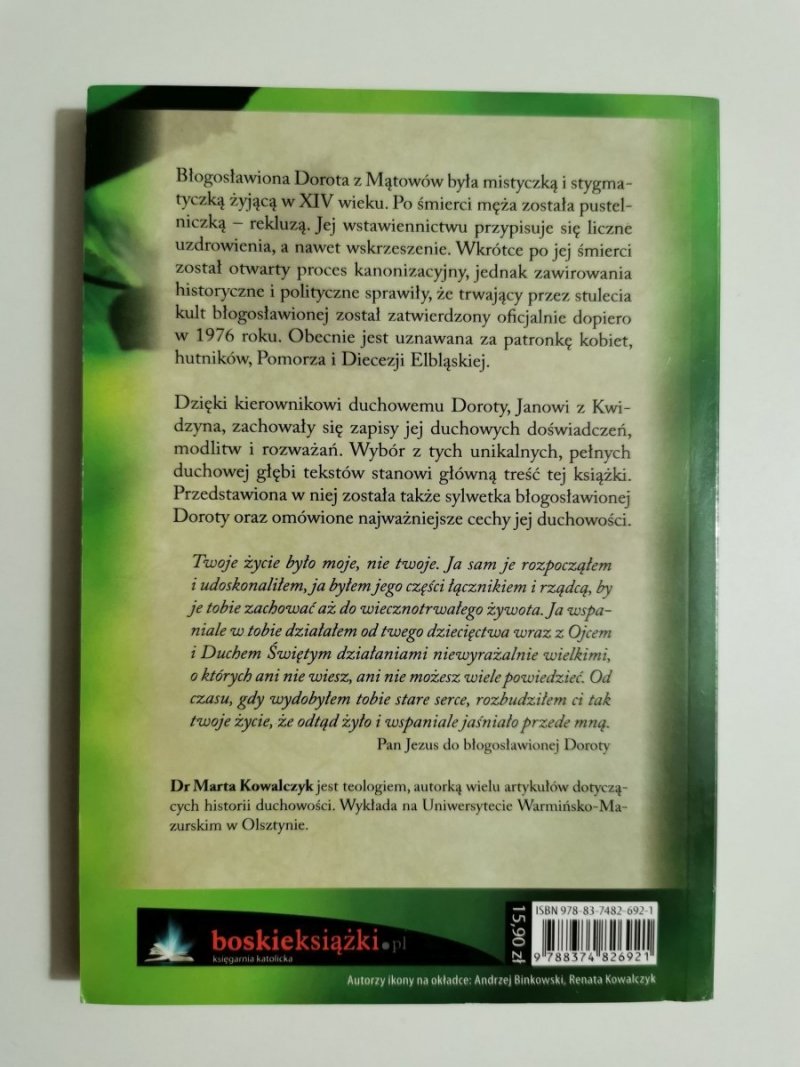 BŁOGOSŁAWIONA DOROTA Z MĄTOWÓW - Marta Kowalczyk 2015