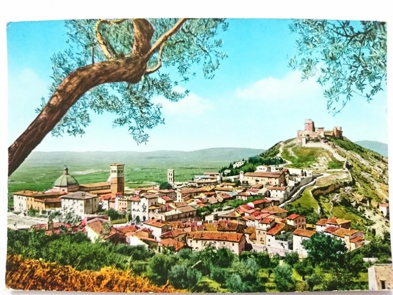 ASSISI. PANORAMA DE MONTE SUBASIO