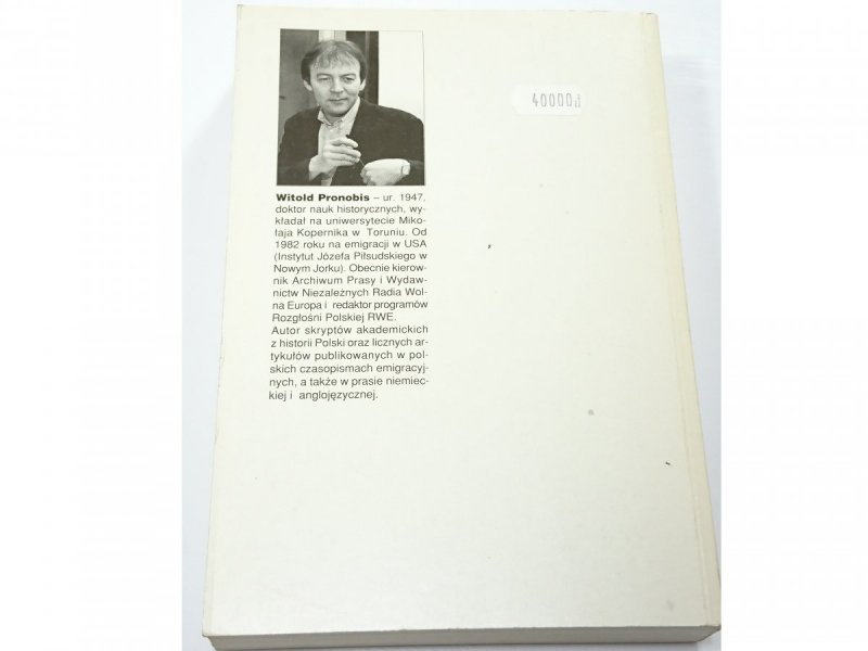 POLSKA I ŚWIAT W XX WIEKU - Witold Pronobis 1991