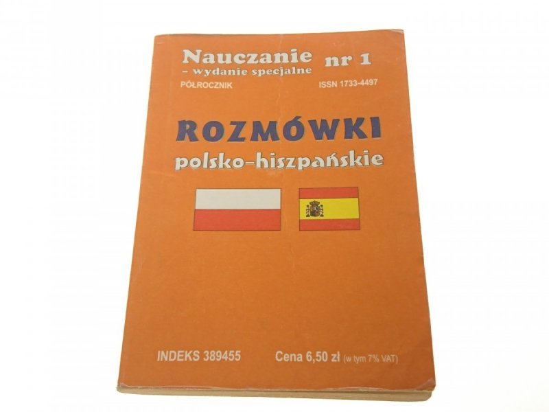 NAUCZANIE NR 1 ROZMÓWKI POLSKO-HISZPAŃSKIE