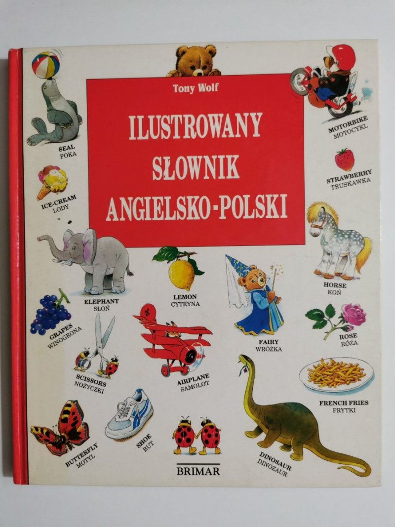 ILUSTROWANY SŁOWNIK ANGIELSKO-POLSKI - Tony Wolf